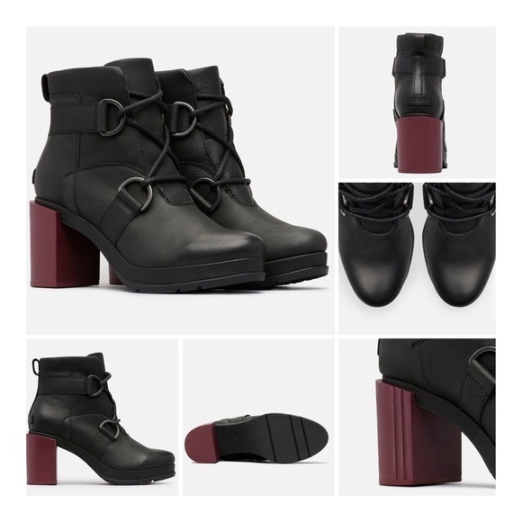 Sorel Women’s Margo Lace Boot - Black - Picture 1 of 16